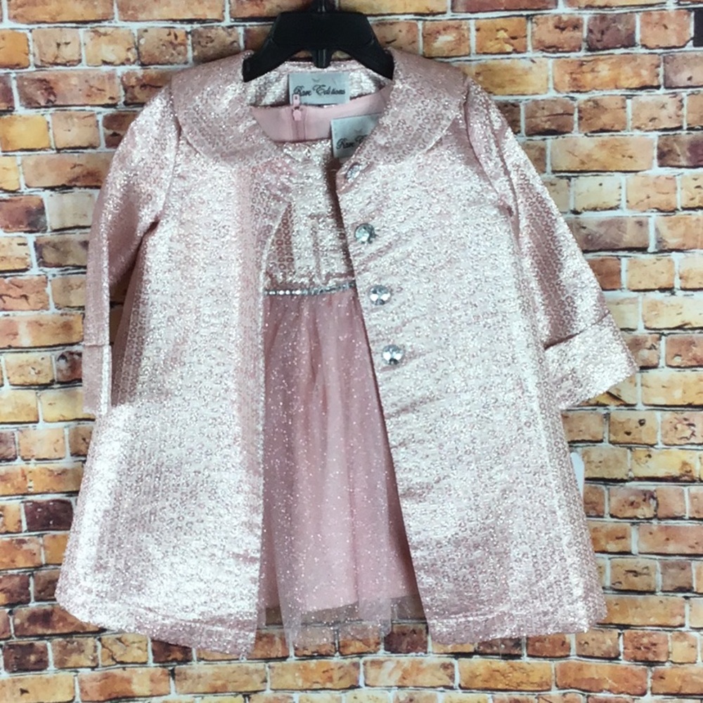Formal dress and jacket Sz2T worn once.